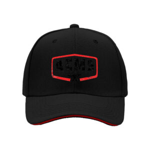 Black Red Logo Baseball Cap Men's Women's Fashion Gift Streetwear