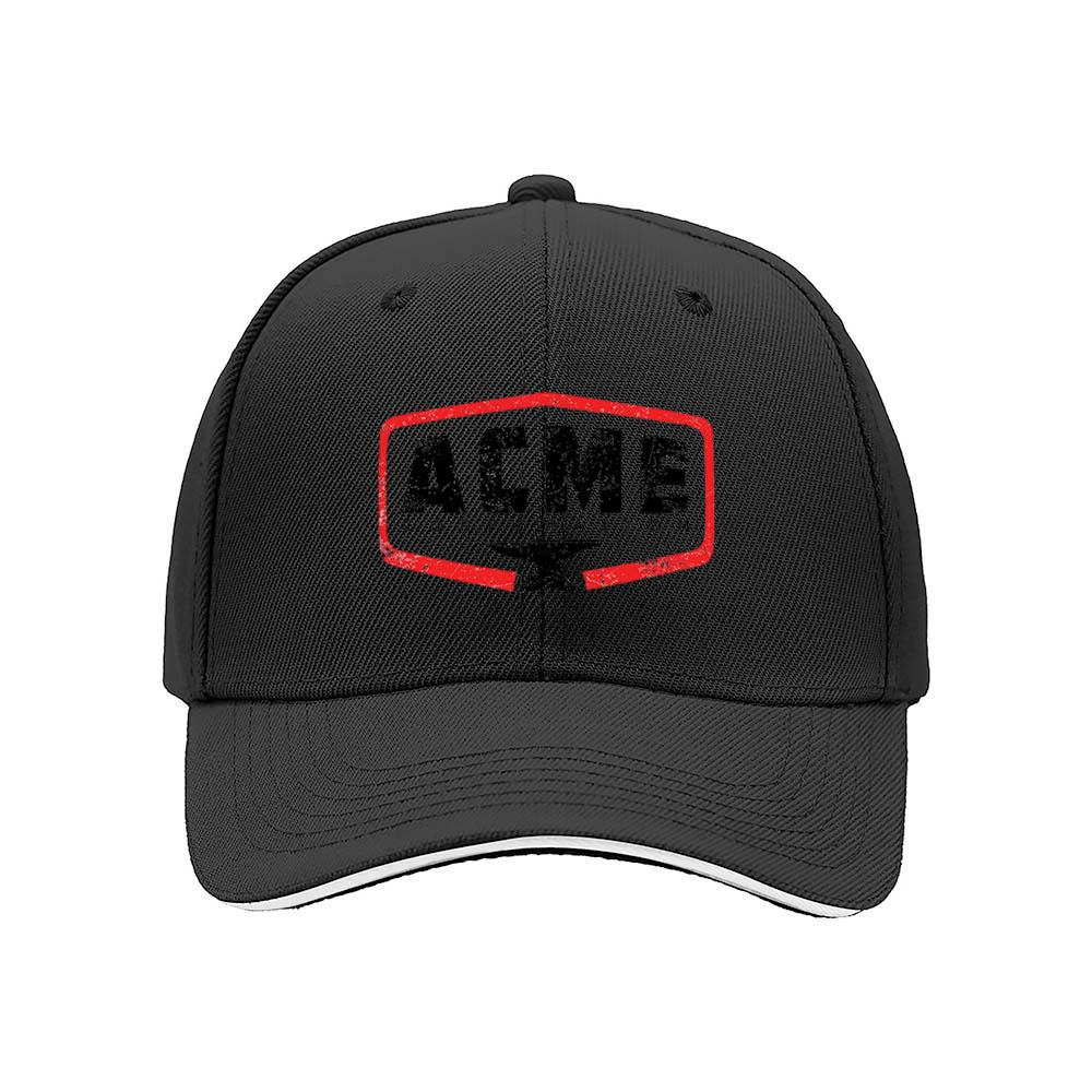 Black Red Logo Baseball Cap Men's Women's Fashion Gift Streetwear - Image 3