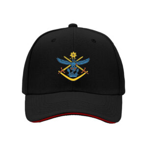 Men's Black Baseball Cap with Embroidered Emblem Design for Gifts and Outdoor Wear