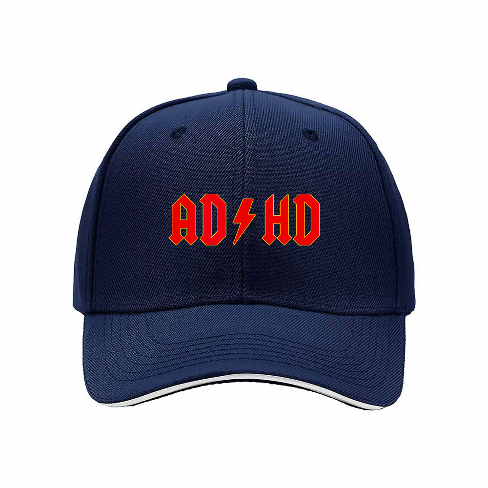 ADHD Rock Style Baseball Cap Men Women Gift Hat Fashion Trendy - Image 2