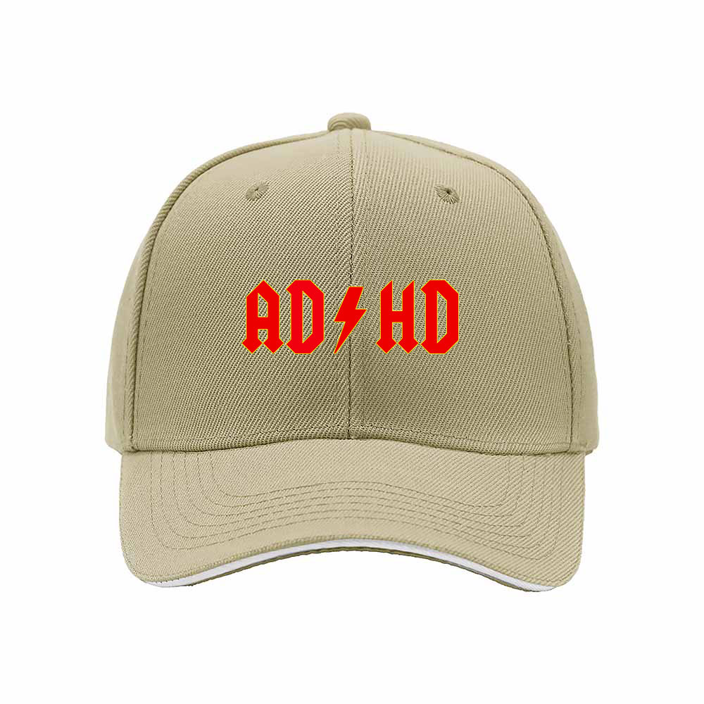 ADHD Rock Style Baseball Cap Men Women Gift Hat Fashion Trendy - Image 4