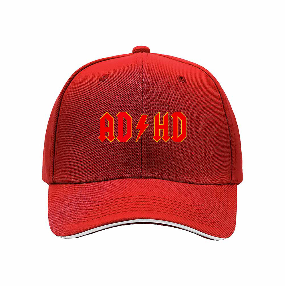 ADHD Rock Style Baseball Cap Men Women Gift Hat Fashion Trendy - Image 6