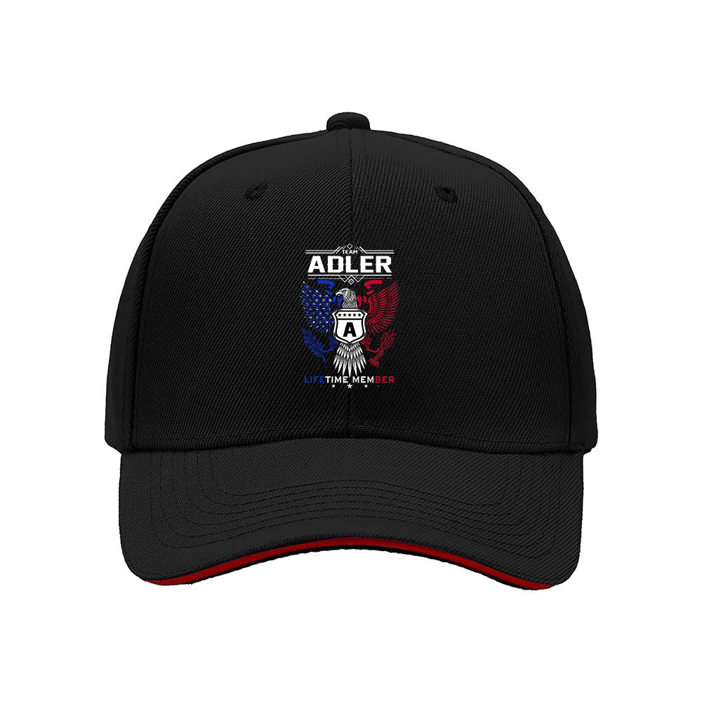 Team Adler Lifetime Member Baseball Cap Men's Women's Gift Hat