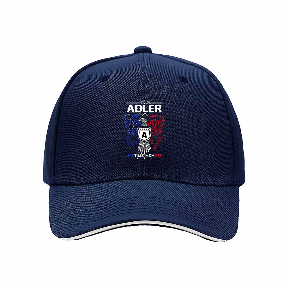 Team Adler Lifetime Member Baseball Cap Men's Women's Gift Hat - Image 2