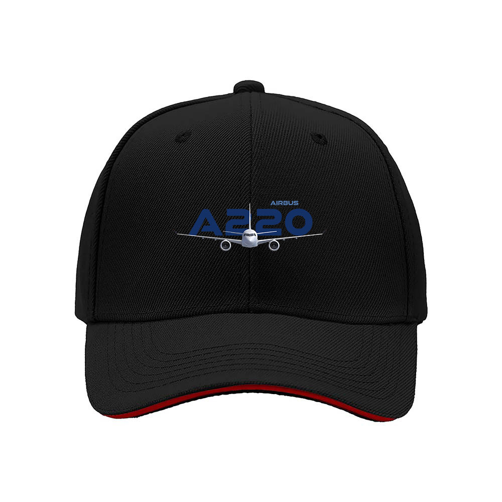 Airbus A220 Men's Baseball Cap Aviation Gift Hat