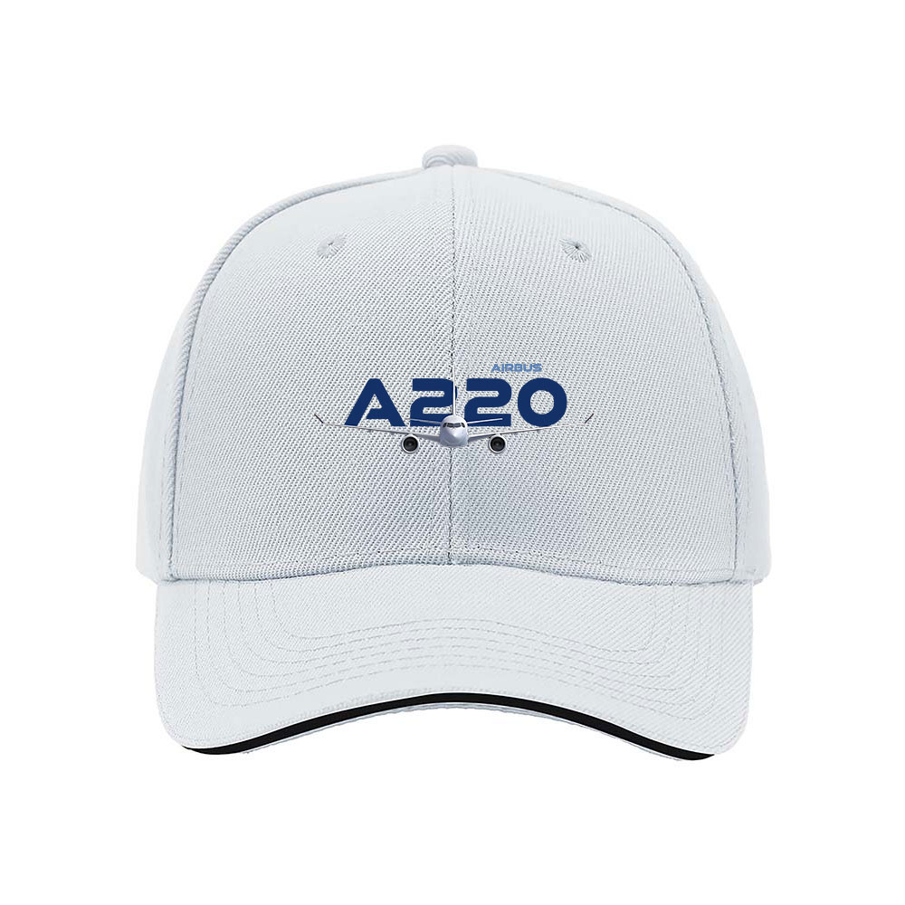 Airbus A220 Men's Baseball Cap Aviation Gift Hat - Image 5
