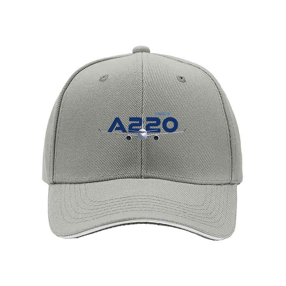 Airbus A220 Men's Baseball Cap Aviation Gift Hat - Image 7