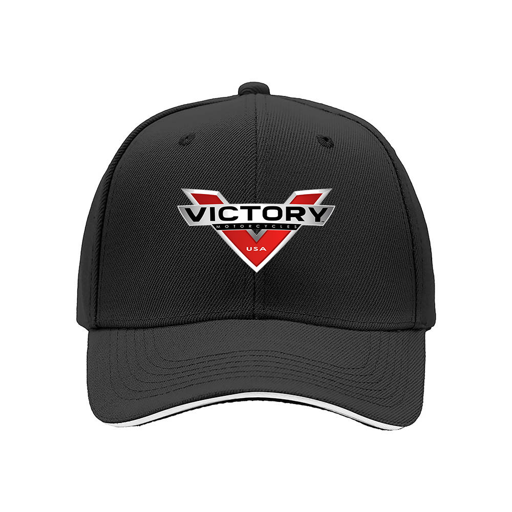 Victory Motorcycles Logo Baseball Cap Men's Women's Gift Hat - Image 3