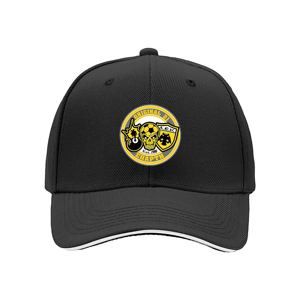 Original 21 Men's Baseball Cap Skull Soccer Design Gift for Fans - Image 3