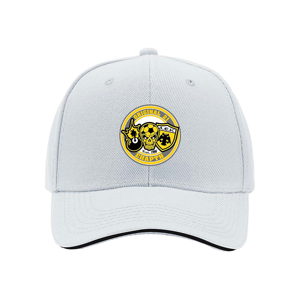 Original 21 Men's Baseball Cap Skull Soccer Design Gift for Fans - Image 5
