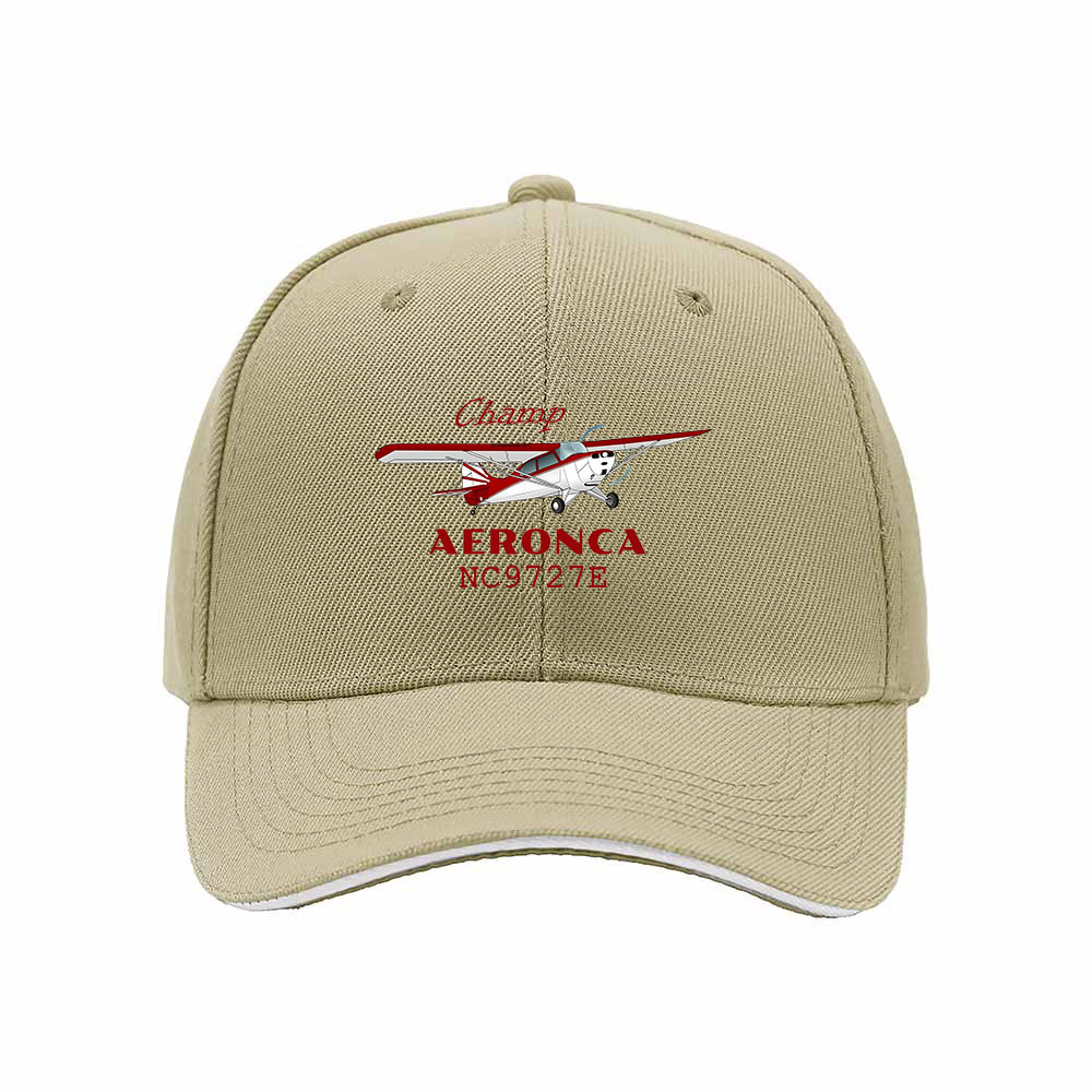 Aeronca Champ Plane Embroidered Baseball Cap Men Women Aviation Gift Hat - Image 4