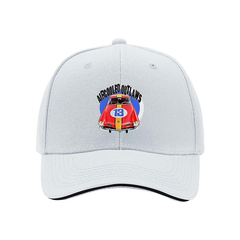 Classic Red Racing Car Men's Baseball Cap Gift for Car Enthusiasts - Image 5
