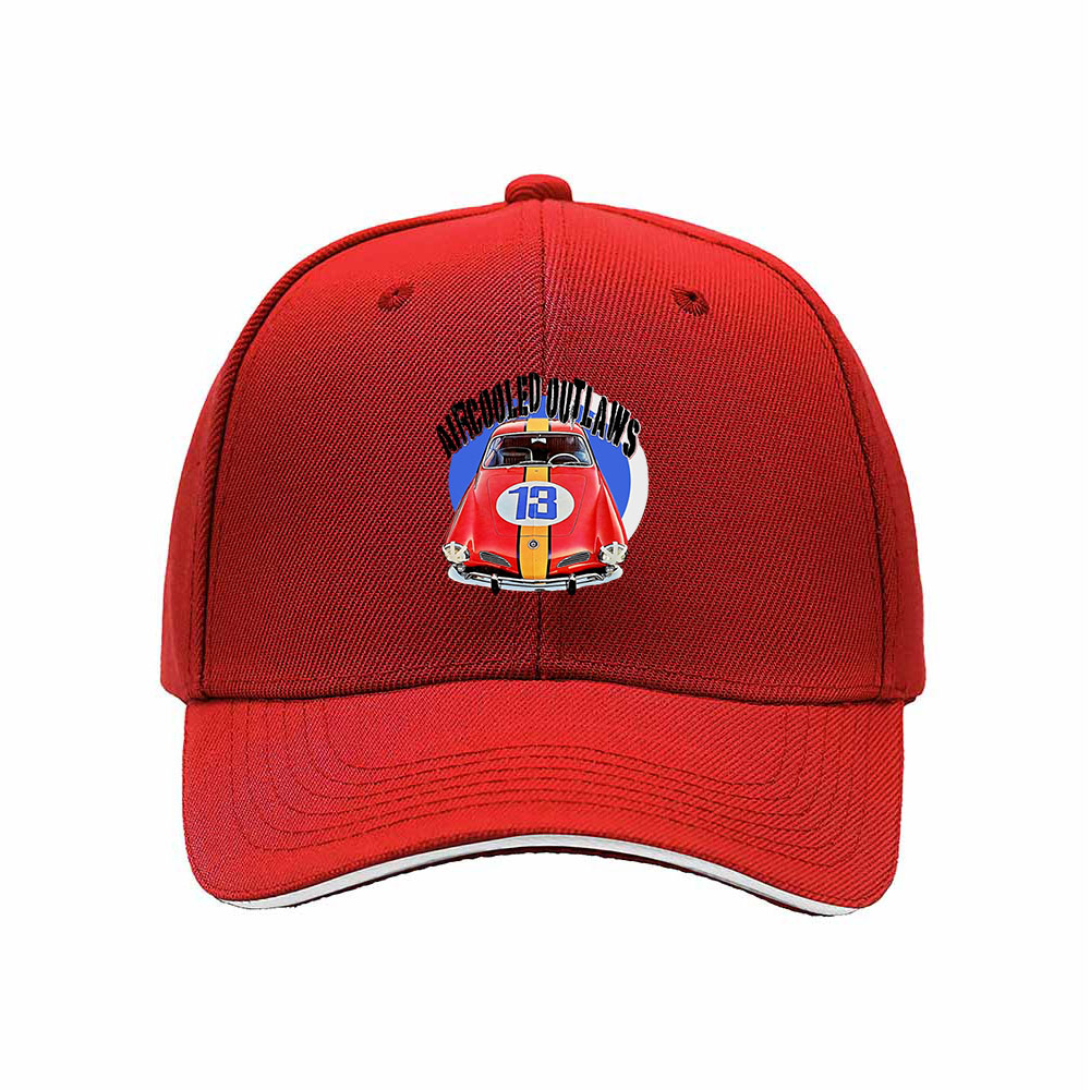 Classic Red Racing Car Men's Baseball Cap Gift for Car Enthusiasts - Image 6