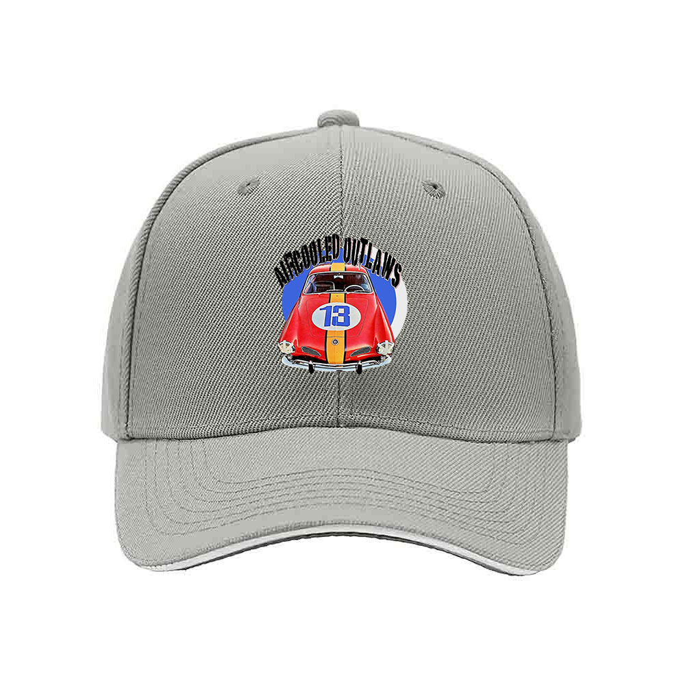 Classic Red Racing Car Men's Baseball Cap Gift for Car Enthusiasts - Image 7