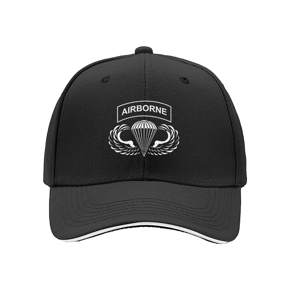 Airborne Parachute Wings Men's Baseball Cap Gift - Image 3