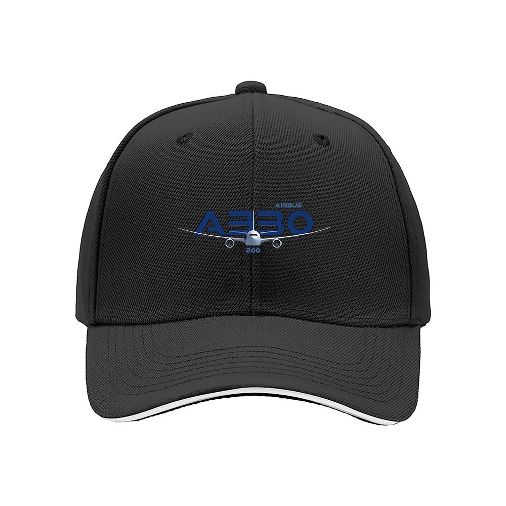 Airbus A330 Men's Baseball Cap Aviation Gift Hat - Image 3