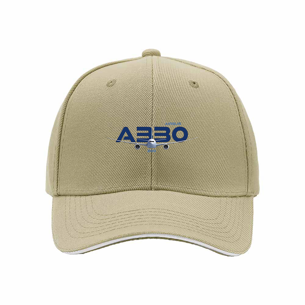 Airbus A330 Men's Baseball Cap Aviation Gift Hat - Image 4
