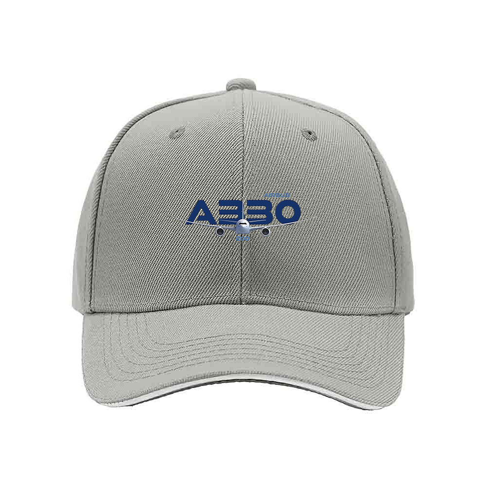 Airbus A330 Men's Baseball Cap Aviation Gift Hat - Image 7