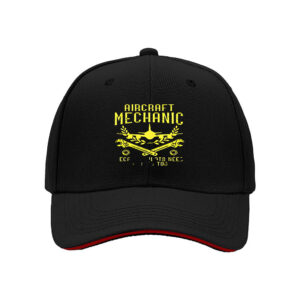 Aircraft Mechanic Men's Baseball Cap Gift for Aviation Enthusiasts
