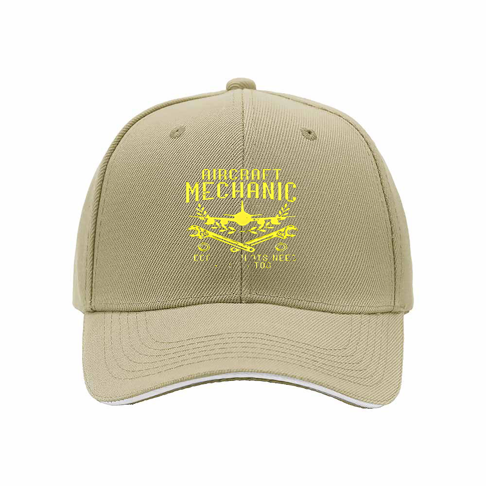 Aircraft Mechanic Men's Baseball Cap Gift for Aviation Enthusiasts - Image 4