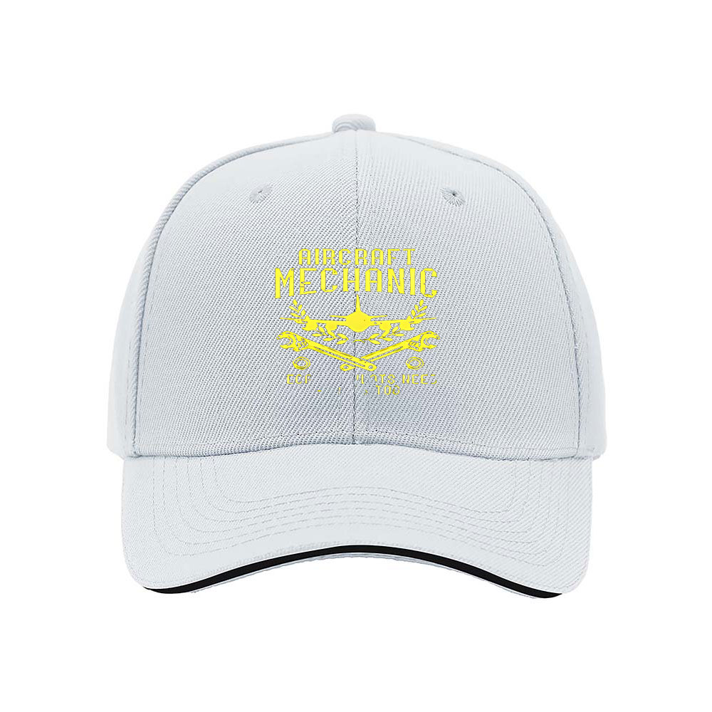 Aircraft Mechanic Men's Baseball Cap Gift for Aviation Enthusiasts - Image 5