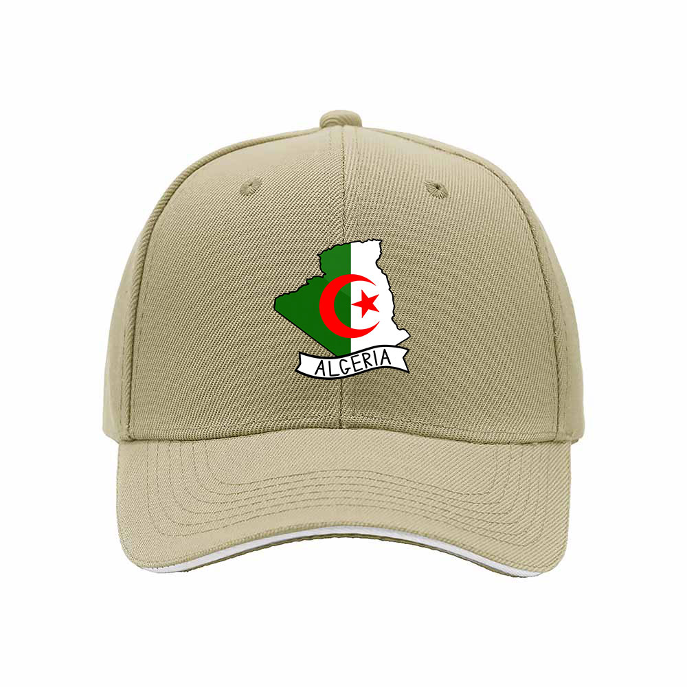 Algeria Flag Map Baseball Cap Men Women Gift Hat - Image 4