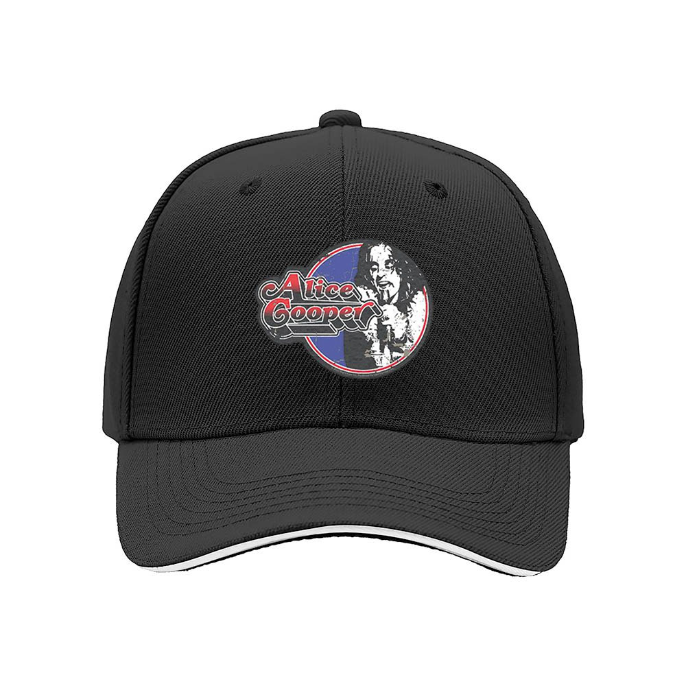 Alice Cooper Logo Baseball Cap Men's Women's Gift Hat - Image 3