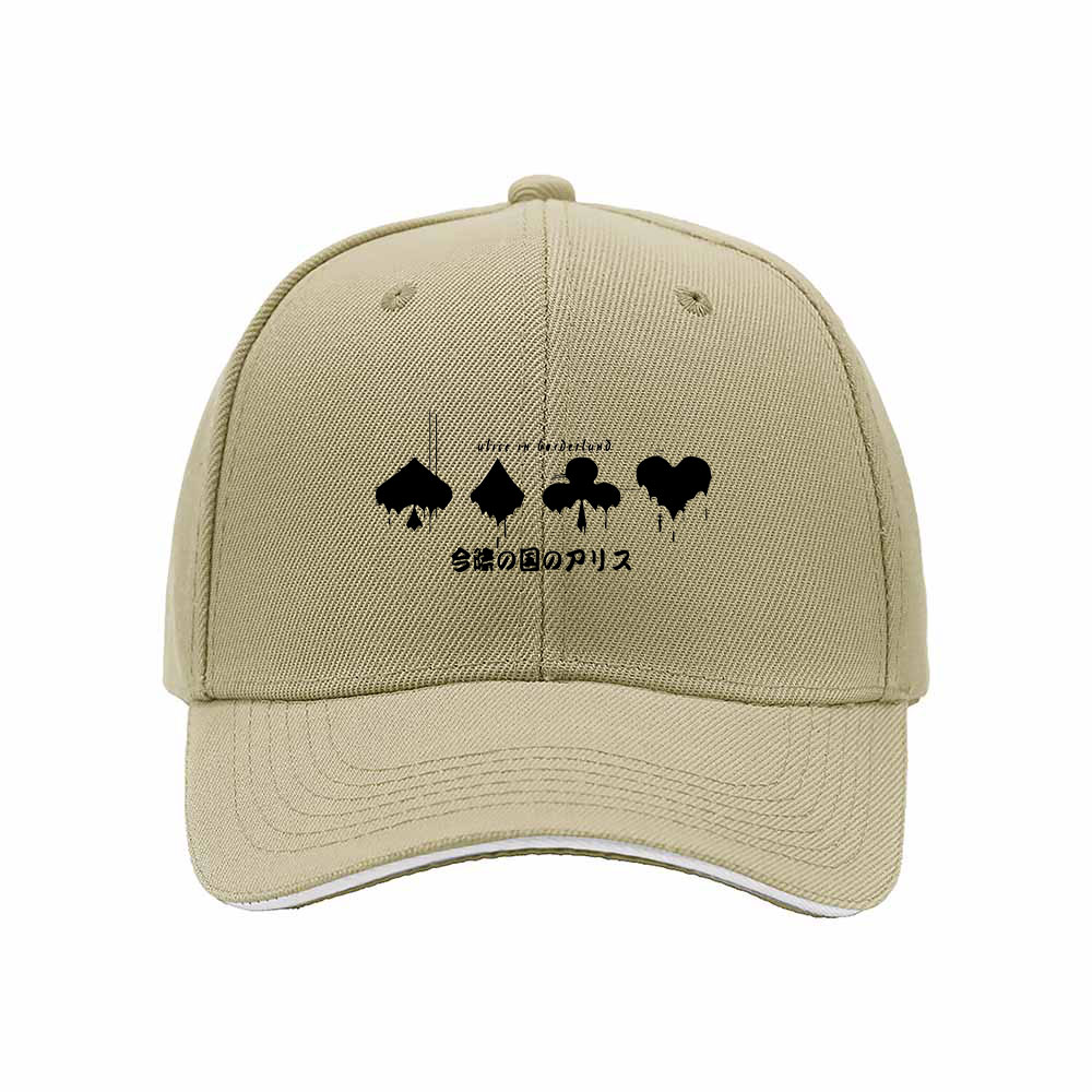 Black Poker Suit Symbols Baseball Cap Men's Women's Gift Fashion Hat - Image 4