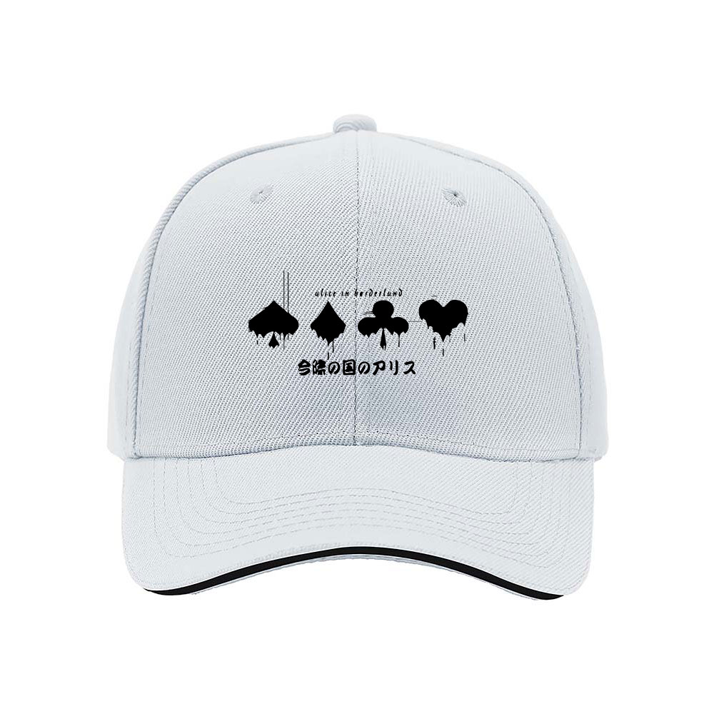 Black Poker Suit Symbols Baseball Cap Men's Women's Gift Fashion Hat - Image 5