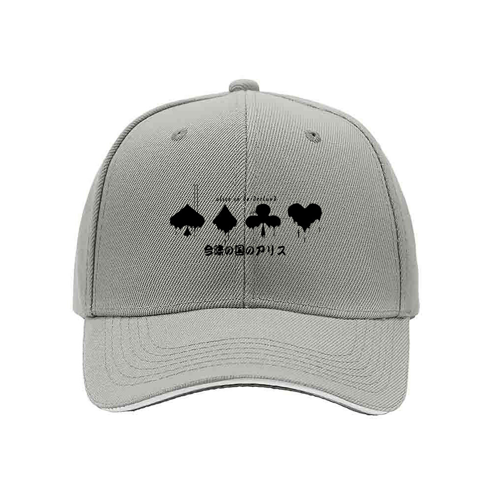 Black Poker Suit Symbols Baseball Cap Men's Women's Gift Fashion Hat - Image 7