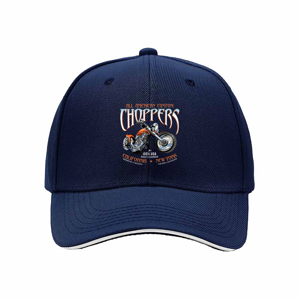All American Custom Choppers Men's Baseball Cap Motorcycle Gift Hat - Image 2