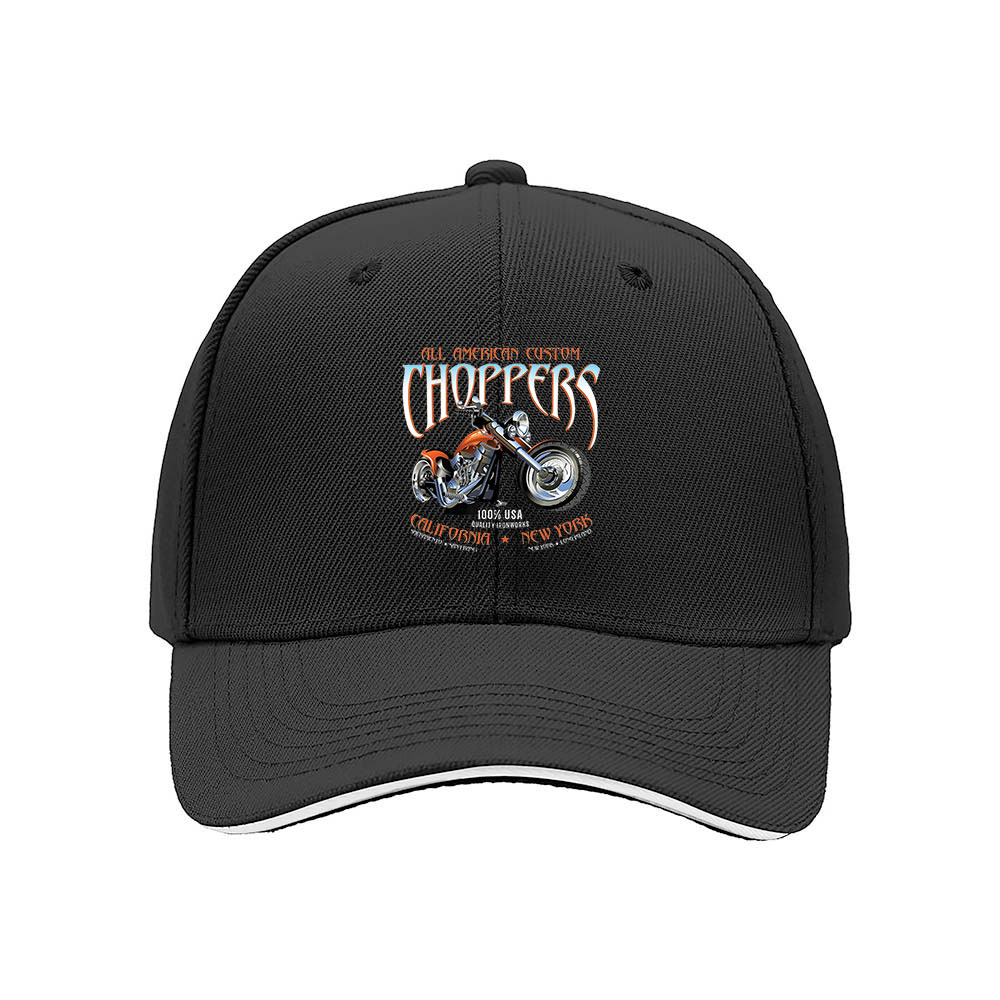 All American Custom Choppers Men's Baseball Cap Motorcycle Gift Hat - Image 3