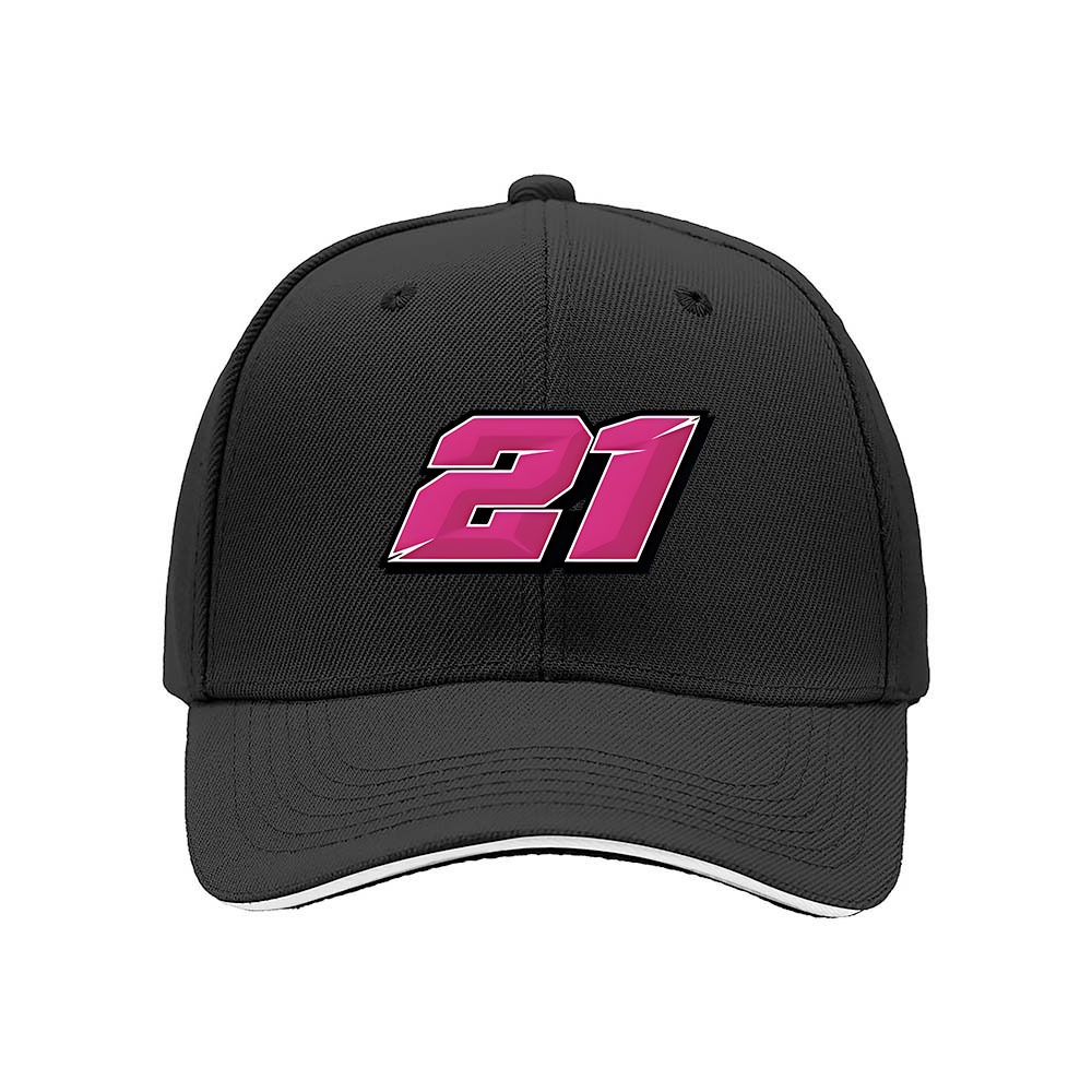 Pink 21 Number Baseball Cap Men Women Fashion Gift Hat - Image 3