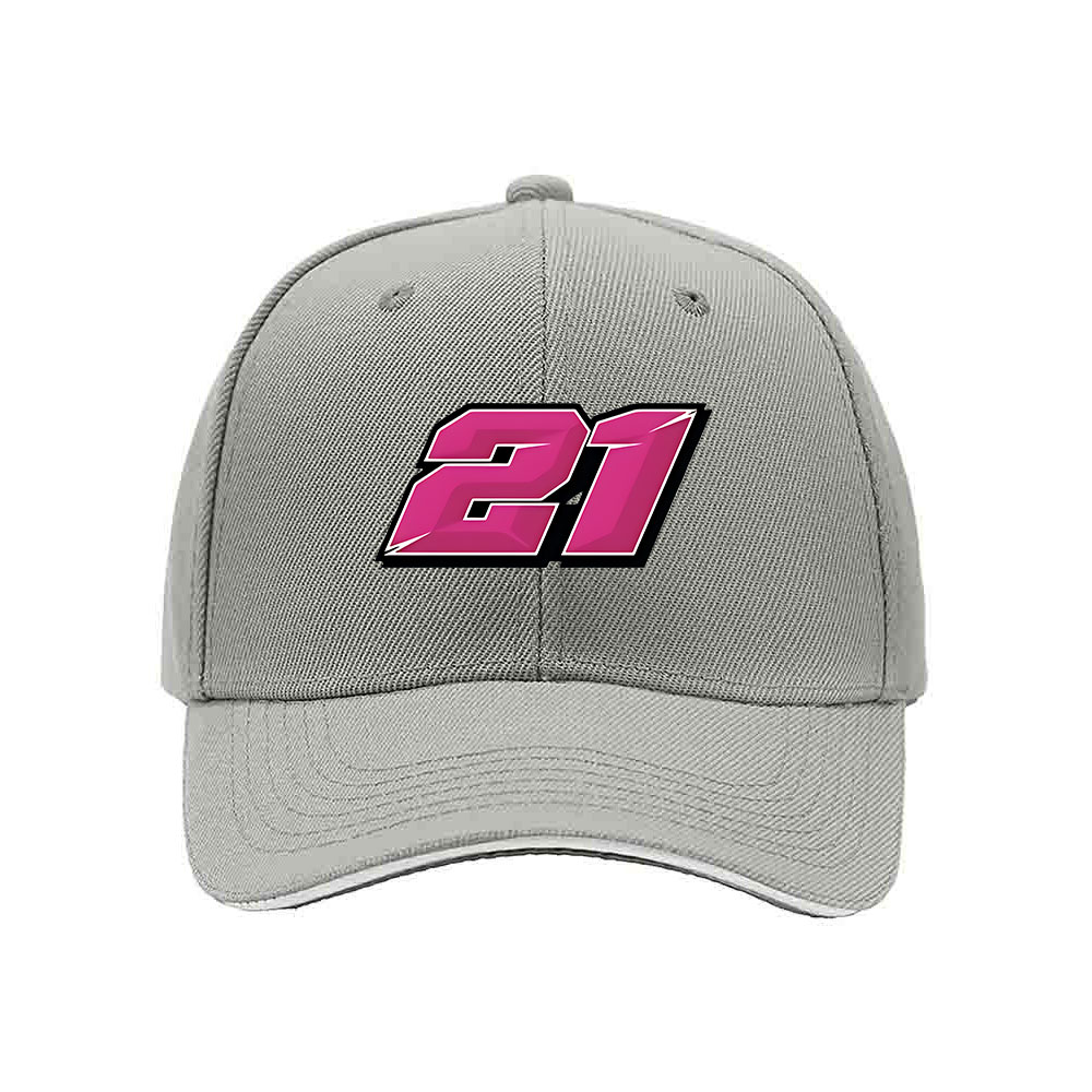 Pink 21 Number Baseball Cap Men Women Fashion Gift Hat - Image 7