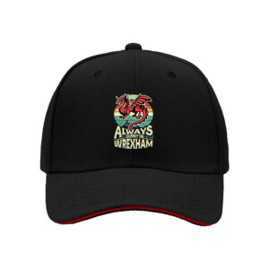 Always Sunny in Wrexham Dragon Baseball Cap Men's Women's Gift Hat