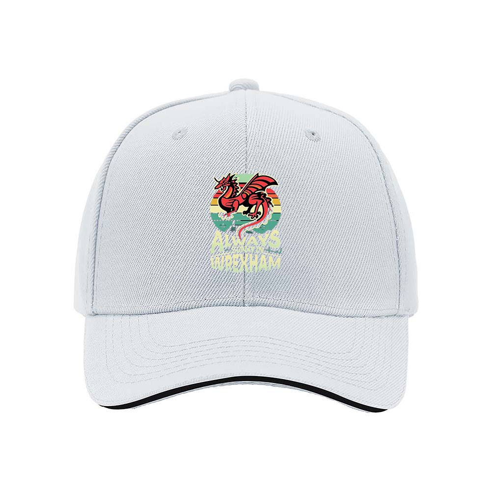 Always Sunny in Wrexham Dragon Baseball Cap Men's Women's Gift Hat - Image 5