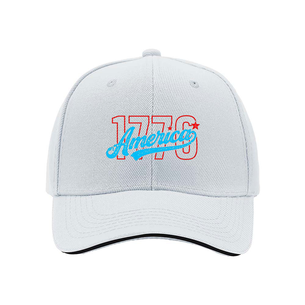 1776 America Men's Baseball Cap Patriotic Gift Hat - Image 5