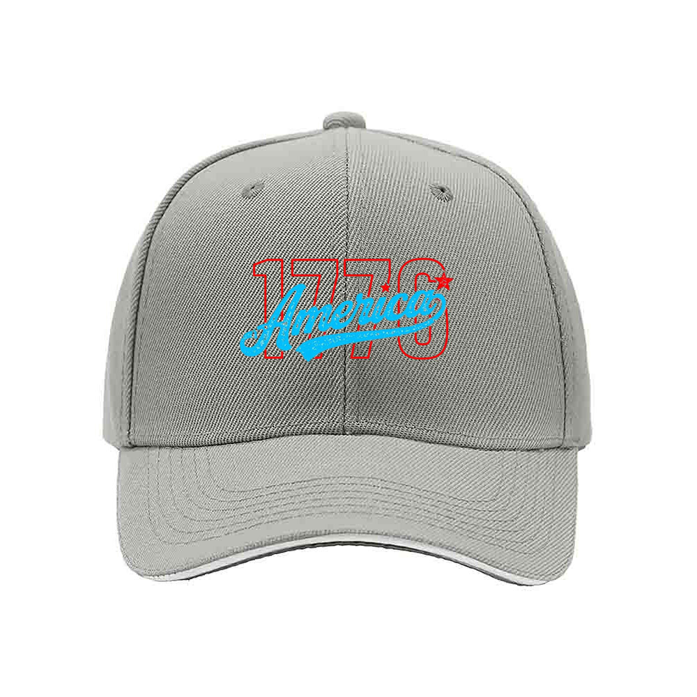 1776 America Men's Baseball Cap Patriotic Gift Hat - Image 7