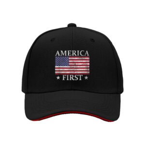 America First Flag Baseball Cap Men Women Patriotic Hat Gift