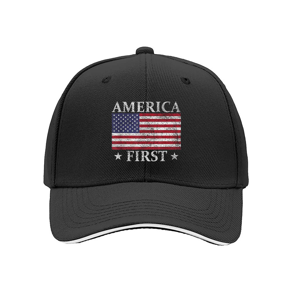 America First Flag Baseball Cap Men Women Patriotic Hat Gift - Image 3