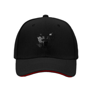 Black Eagle Embroidered Baseball Cap for Men Women Outdoor Gift