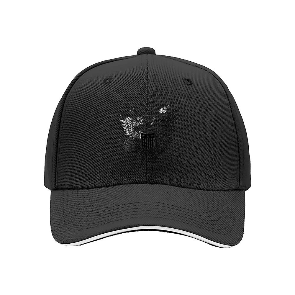 Black Eagle Embroidered Baseball Cap for Men Women Outdoor Gift - Image 3