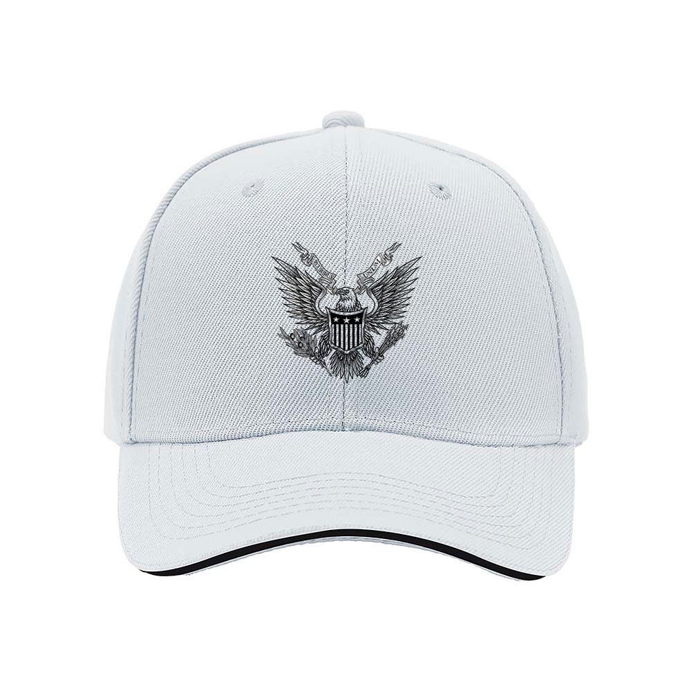 Black Eagle Embroidered Baseball Cap for Men Women Outdoor Gift - Image 5
