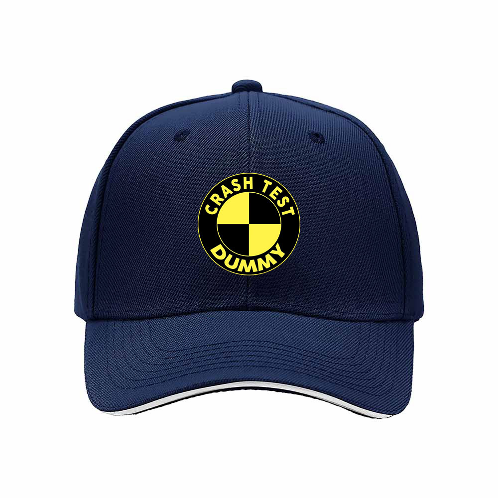 Crash Test Dummy Logo Men's Baseball Cap Gift Hat - Image 2