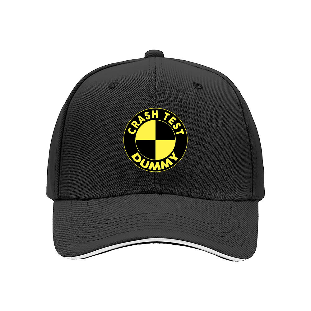 Crash Test Dummy Logo Men's Baseball Cap Gift Hat - Image 3