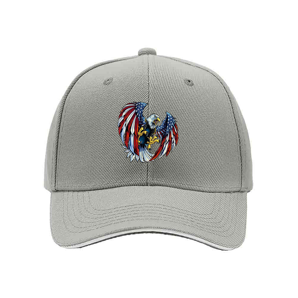 American Eagle Flag Cap Men's Baseball Hat Patriotic Gift - Image 7