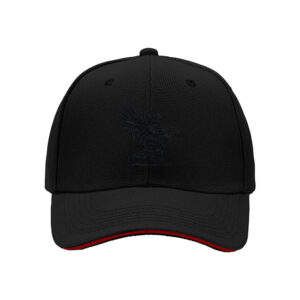 Black Baseball Cap with Eagle Embroidery for Men and Women Outdoor Gift