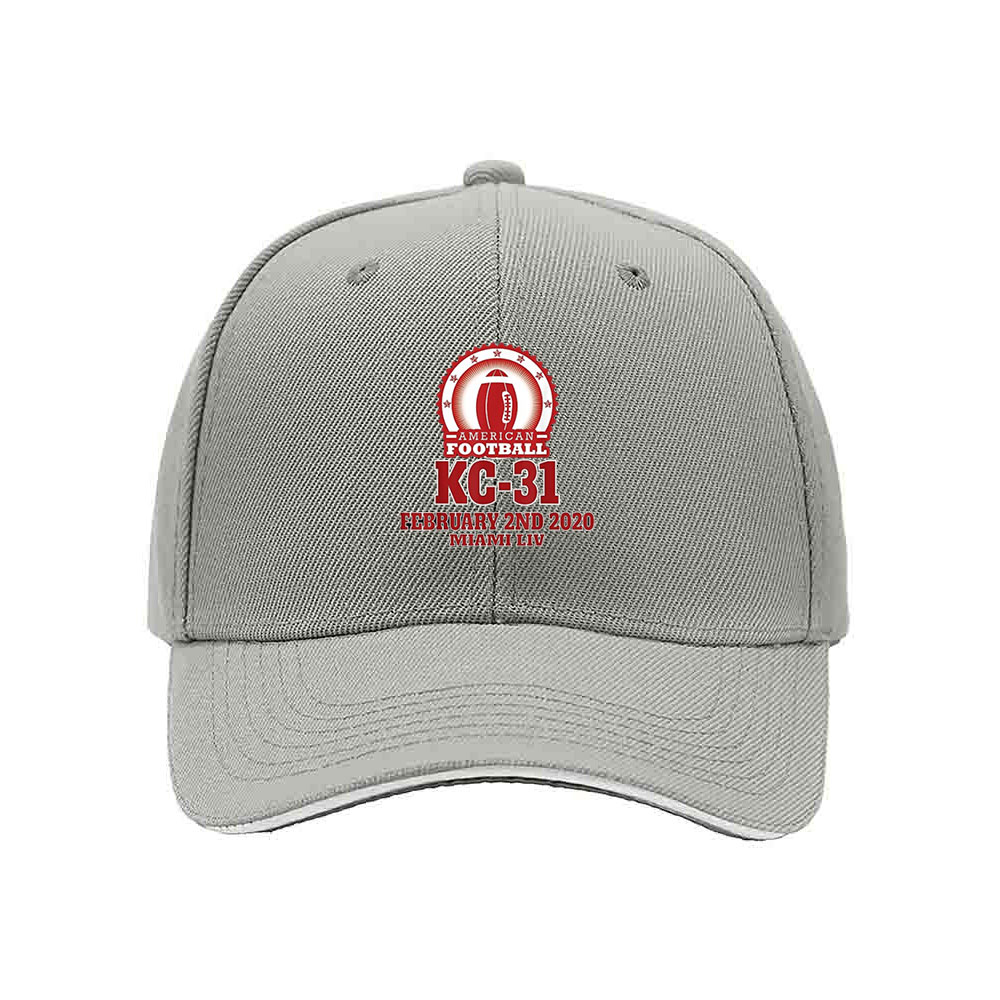 KC31 American Football Hat Men's Baseball Cap Gift 2020 Event Souvenir - Image 7
