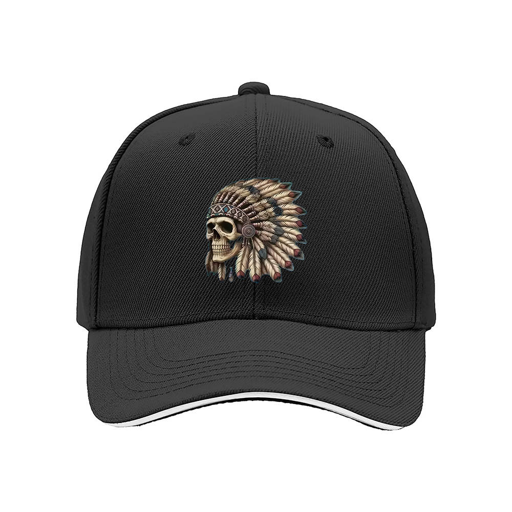 Skull Headdress Men's Baseball Cap Gift Fashion Hat - Image 3