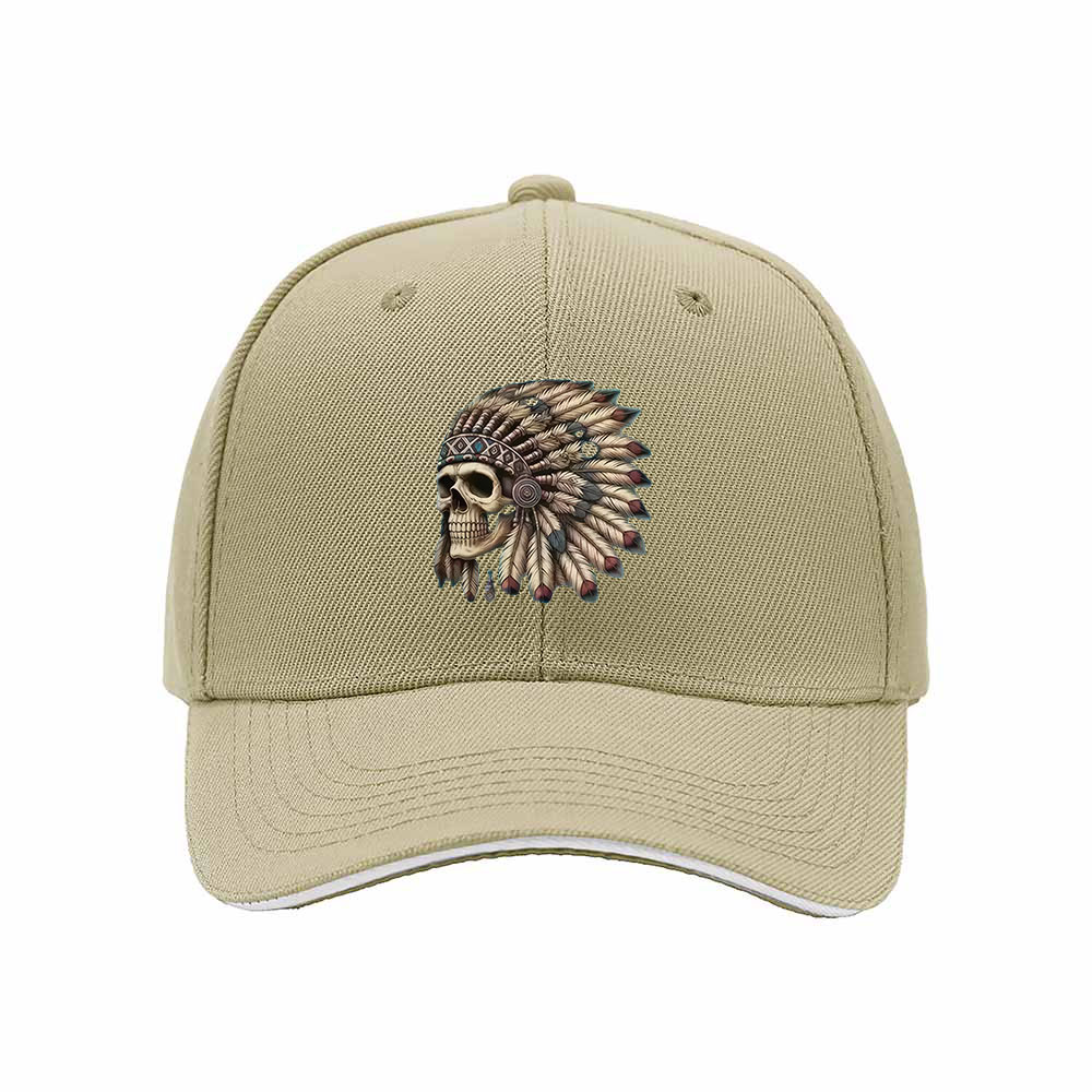 Skull Headdress Men's Baseball Cap Gift Fashion Hat - Image 4